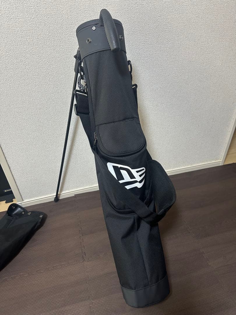 New Era ブラック キャディバッグ