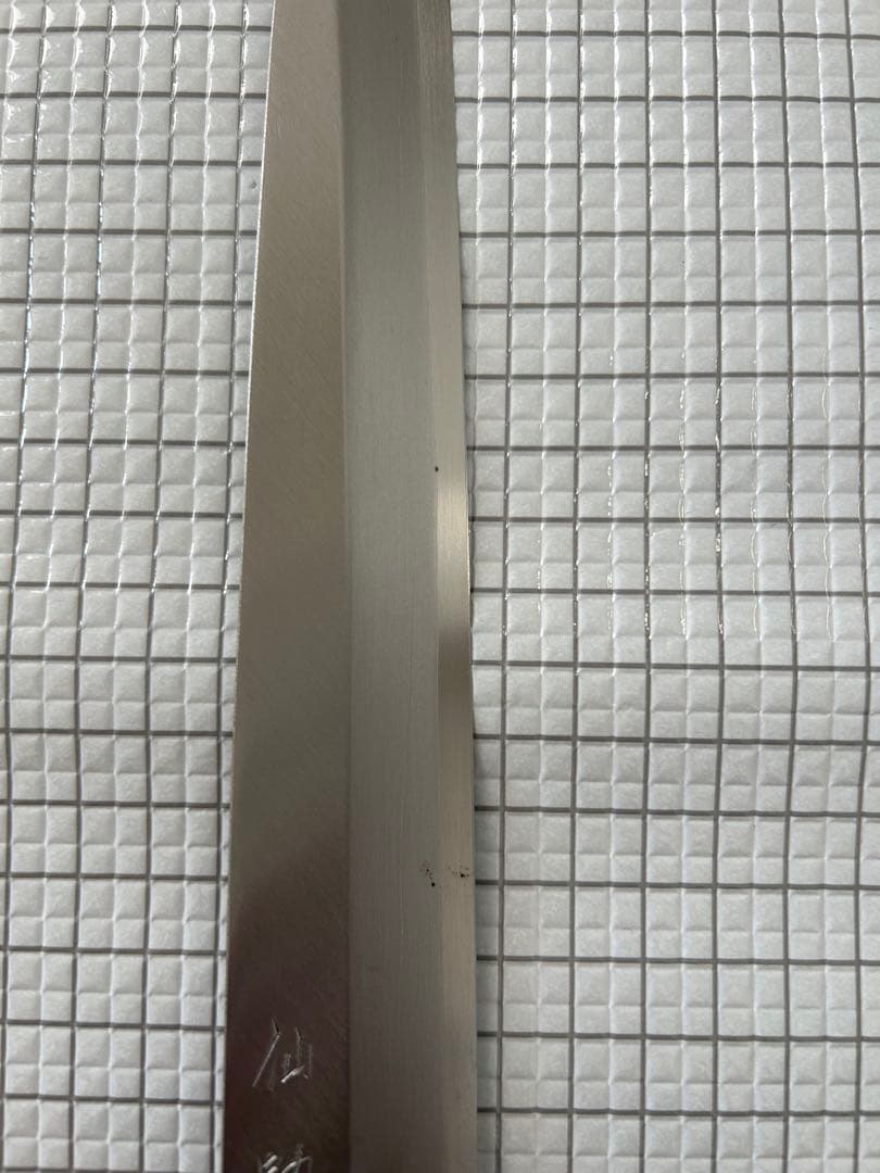 [ヤドカリ様] 仙助 柳刃包丁 安来鋼青紙２号 270mm 紫檀シノギ柄 包丁