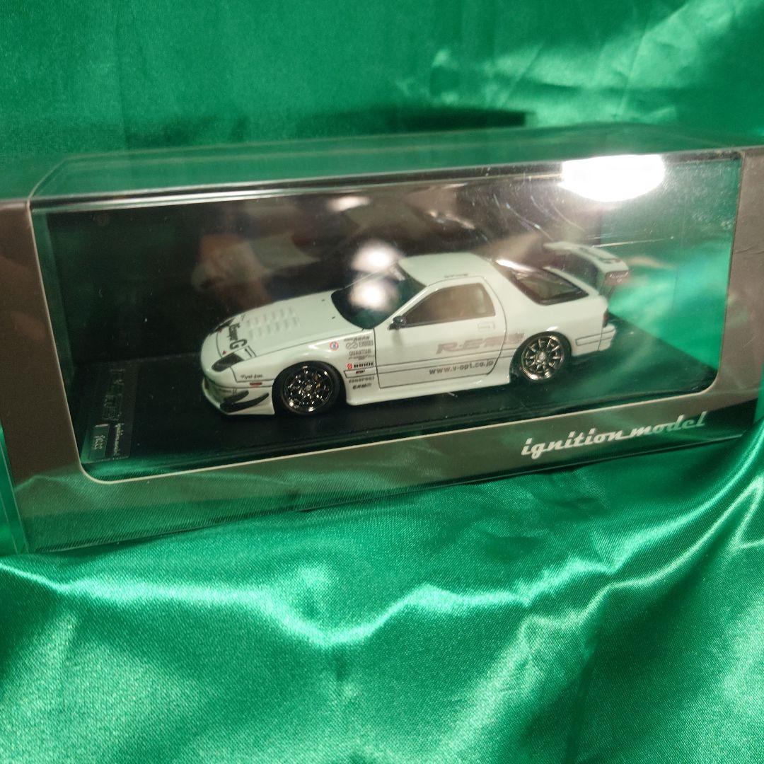 ミニカー 1/43Mazda RX-7 (FC3S) RE Amemiya White