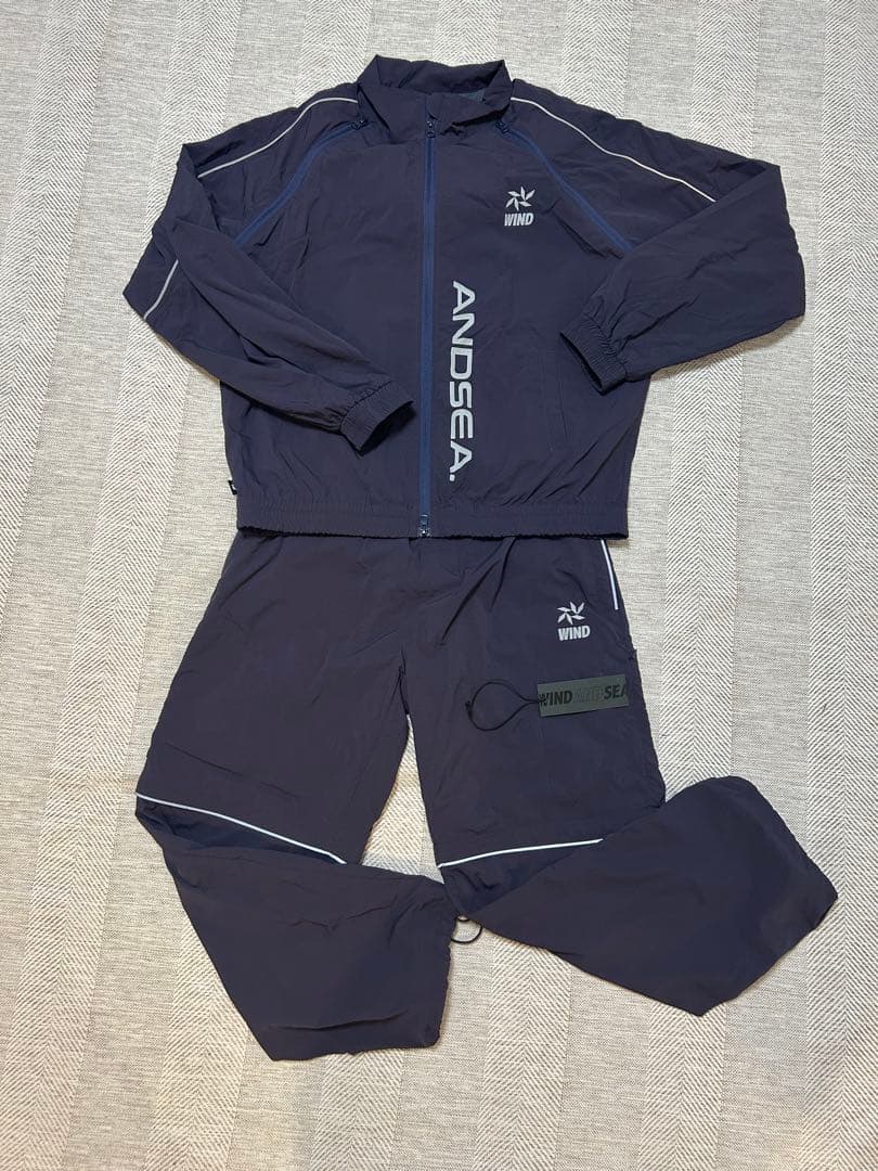 WIND AND SEA ナイロンセットアップ