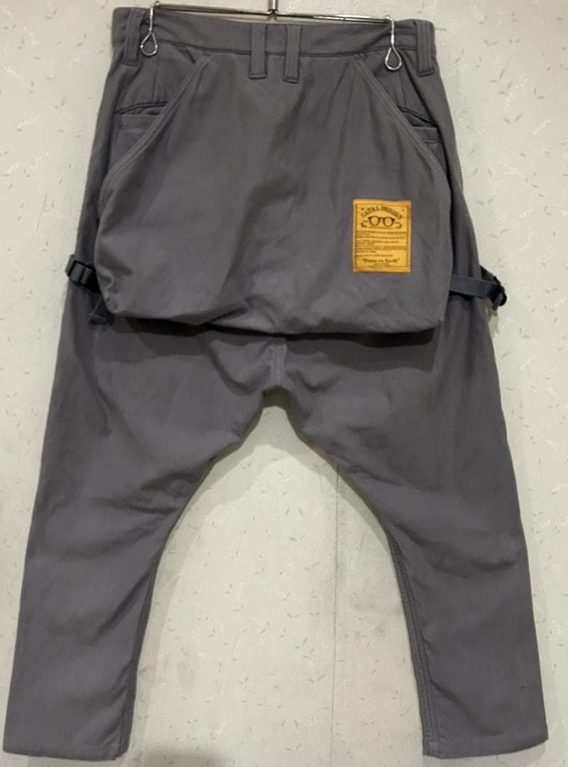 ＊NATAL DESIGN ヒップポケット サルエルパンツ ワークパンツ M