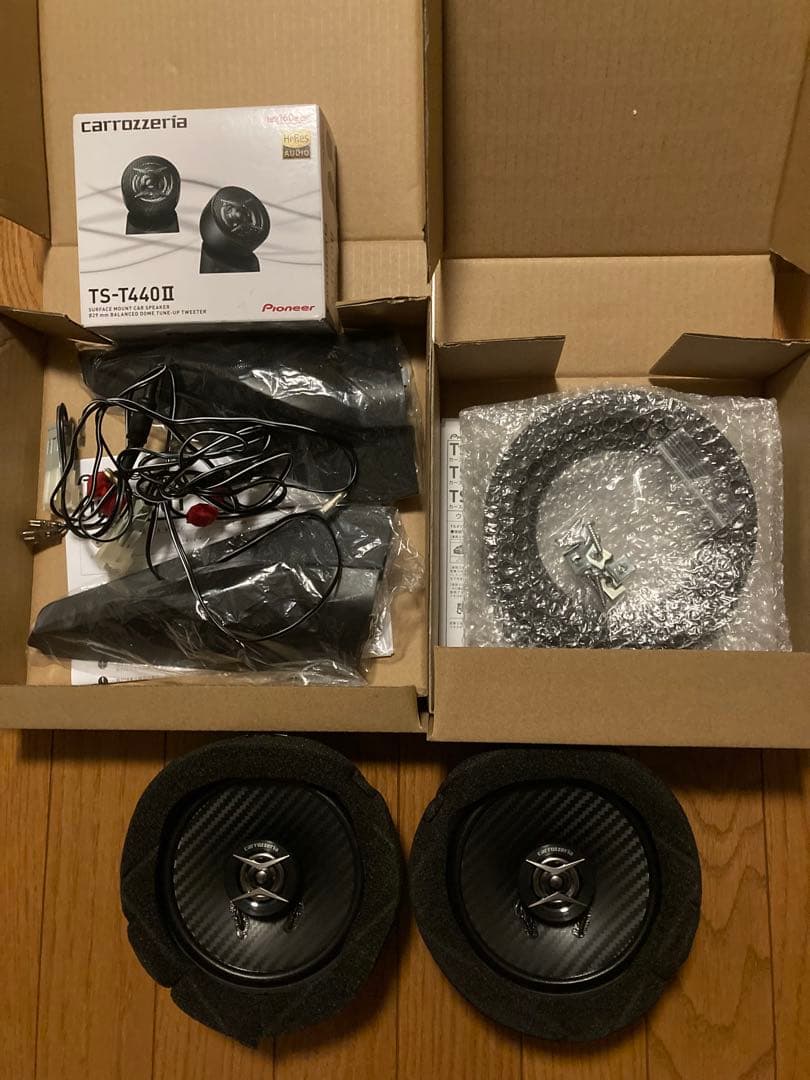 ☆美品☆ジムニー JB64 フロントドア 上下 トゥイータースピーカーフルセット