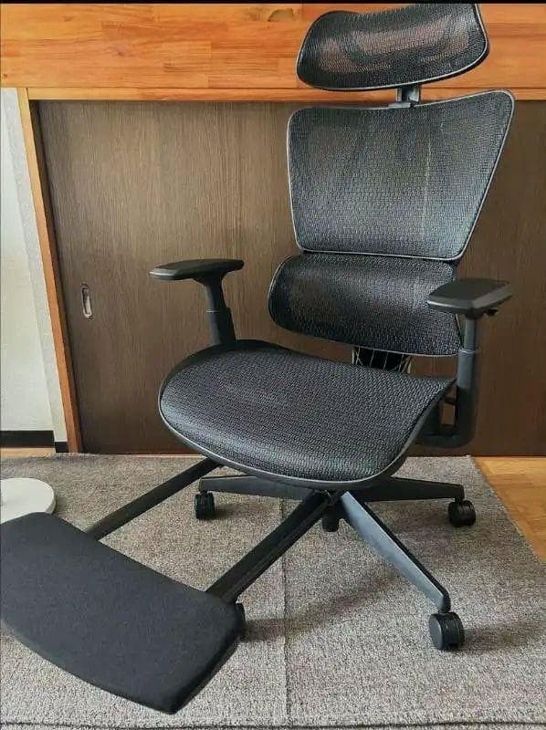 ニトリ　オフィスチェア(OC707 エラストマーメッシュ　BK)