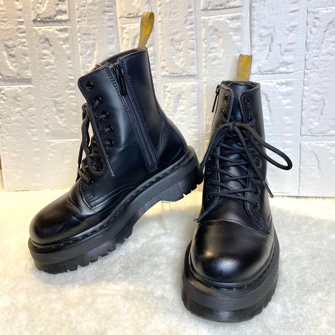 Dr.Martens ドクターマーチン 8ホール ブーツ ブラック 厚底 UK5
