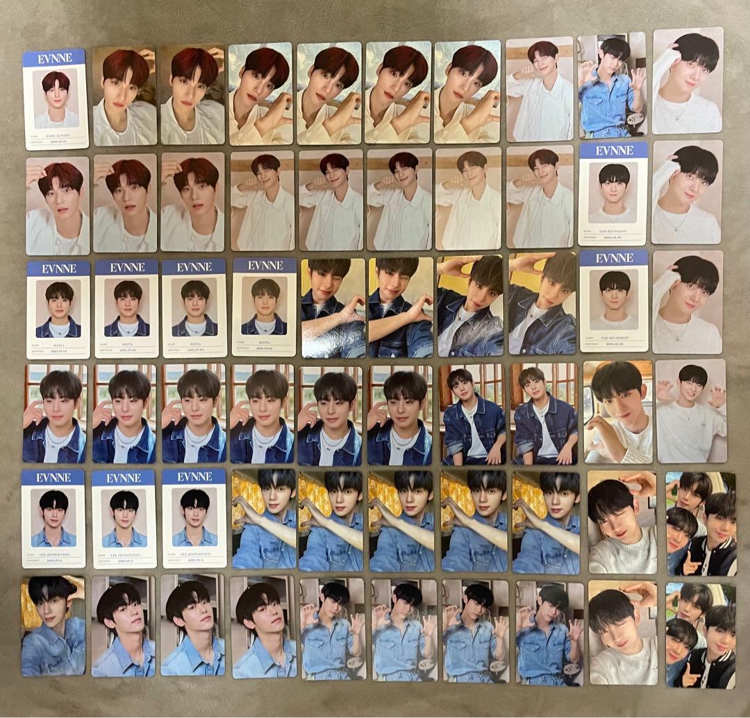 evnne トレカ id ポストカード まとめ売り