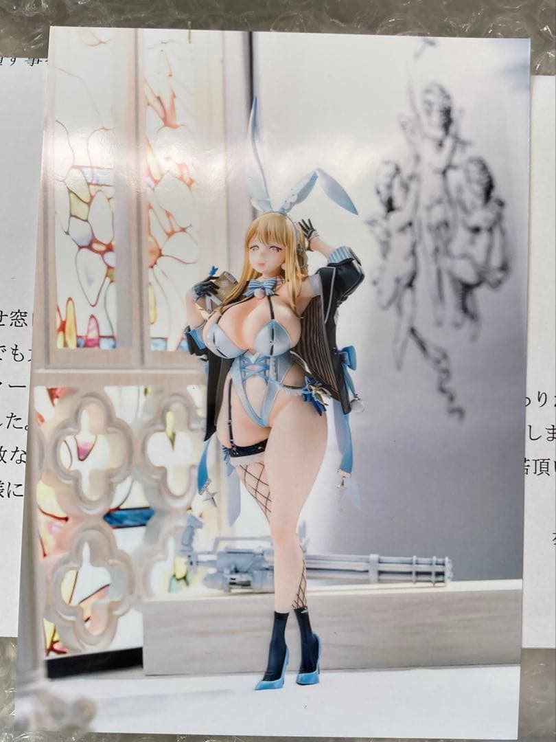 勝利の女神：NIKKE バニーエマ ガレージキット 未組立品 原型：歩瀬様