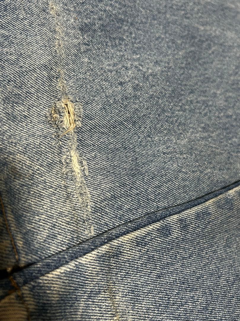 90s USA製 SOLO SEMORE バギーデニム ワイド 極太 古着
