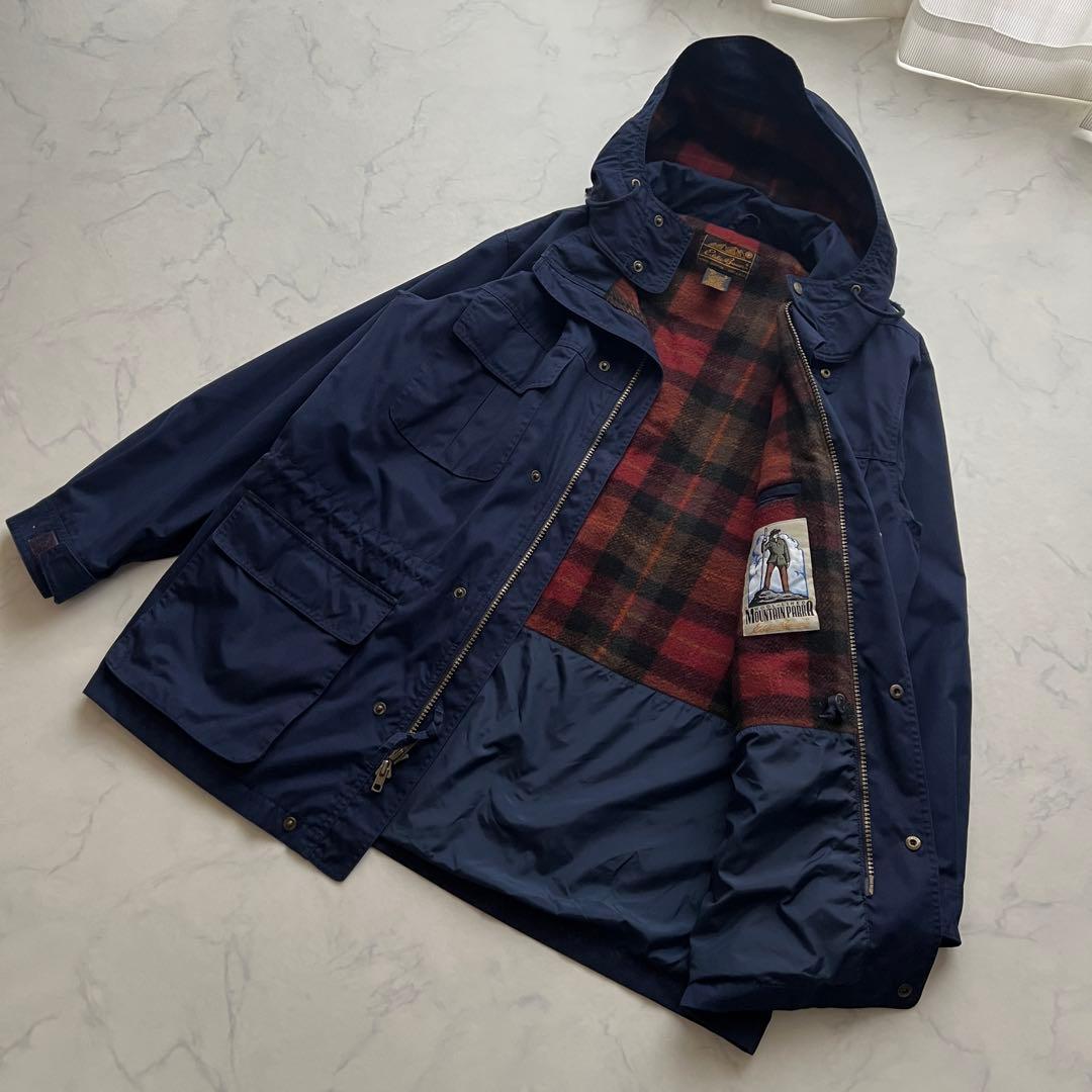 80's Eddie Bauer M65 フィールドジャケット ネルライナー L