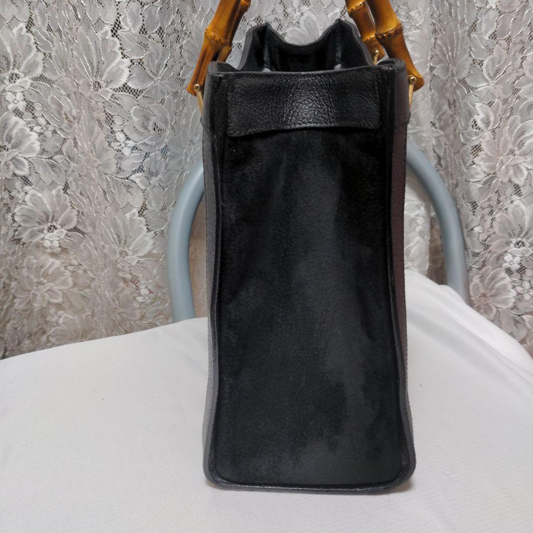 GUCCIバンブースエードバックダイアナ黒　　　　　　　　　完全リペア済み