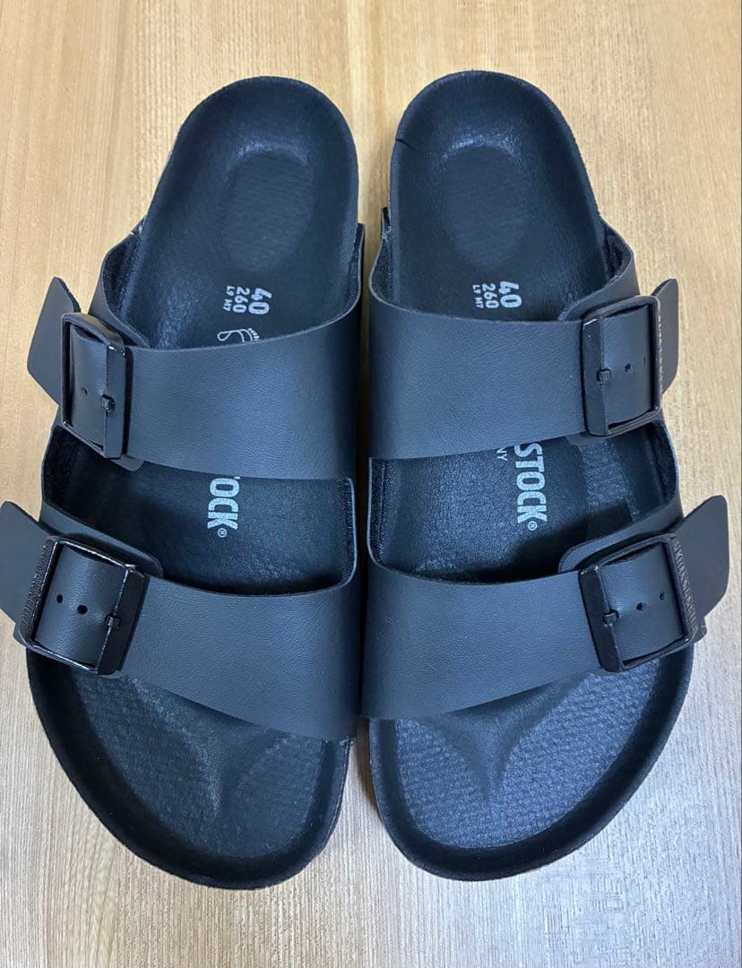 BIRKENSTOCK アリゾナ　ビルコフロー ブラック【あまとう様】
