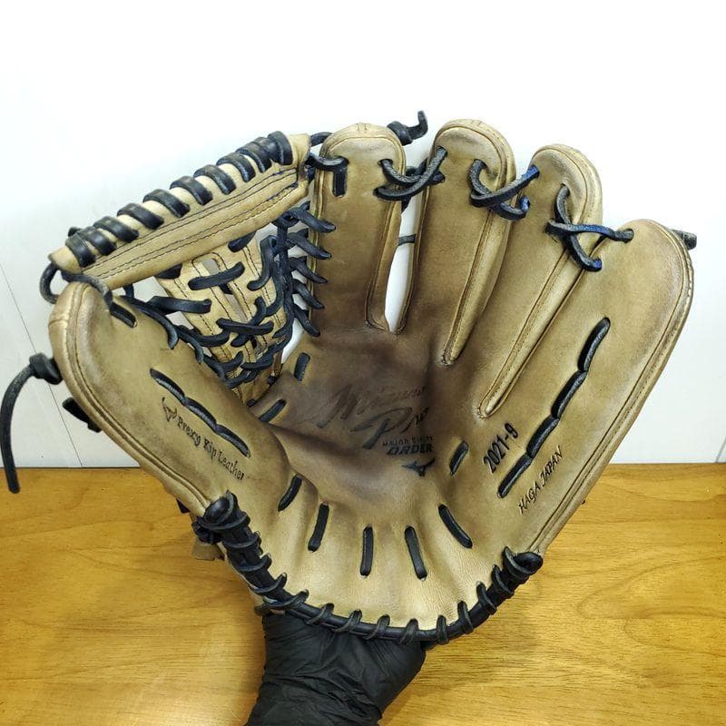 ミズノプロ 波賀製 耕作オーダー HAGA JAPAN 外野用 硬式グローブ