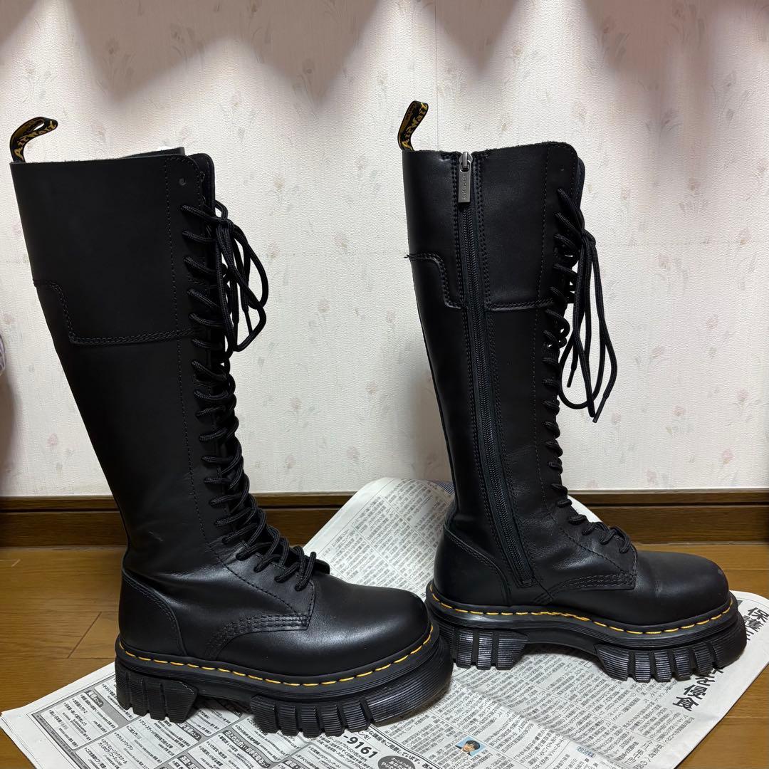 Dr.Martens AUDRICK 20ホール　UK4 ロングブーツ