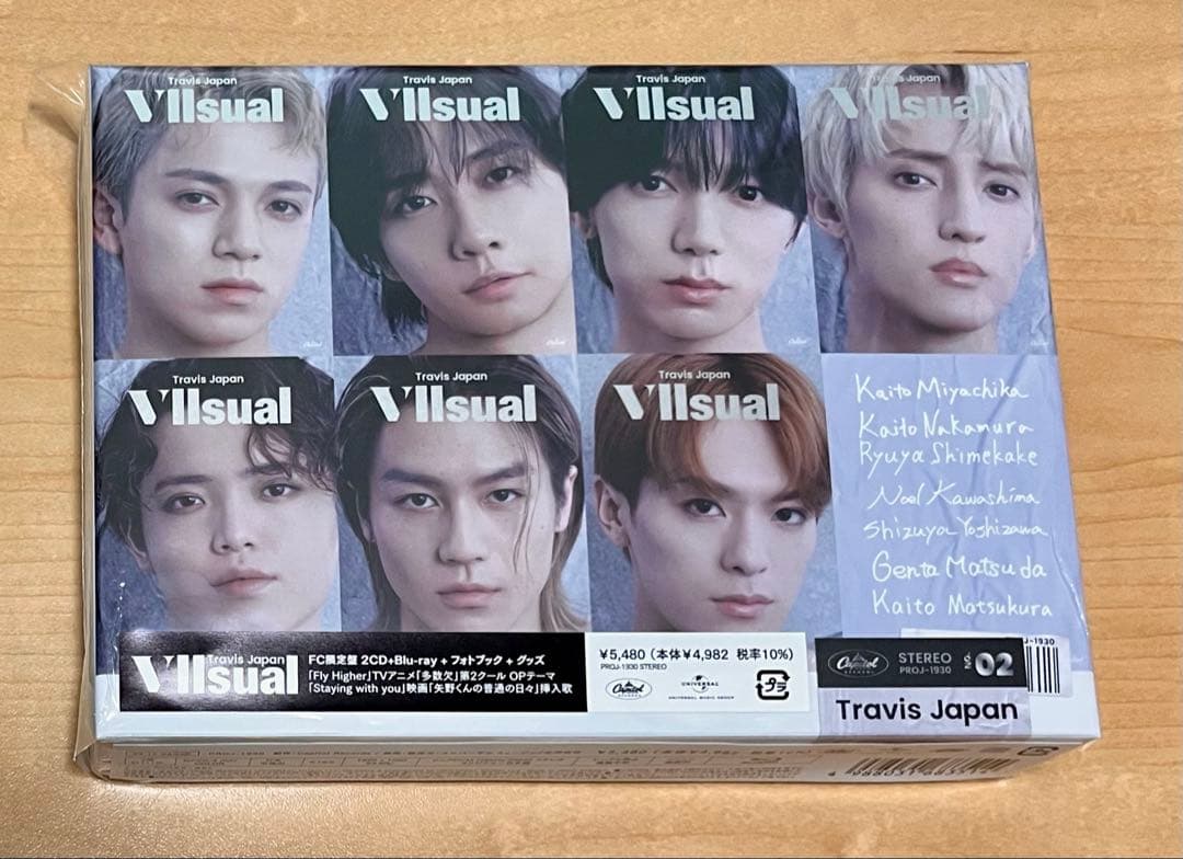 Travis Japan Visuall FC盤　特典付き