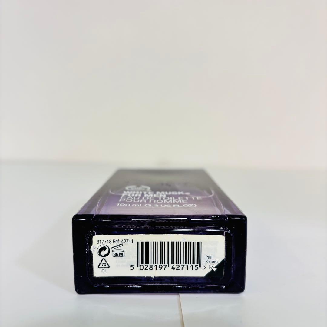 ザ　ボディショップ　ホワイトムスク　フォーメン　オードトワレ　100ml