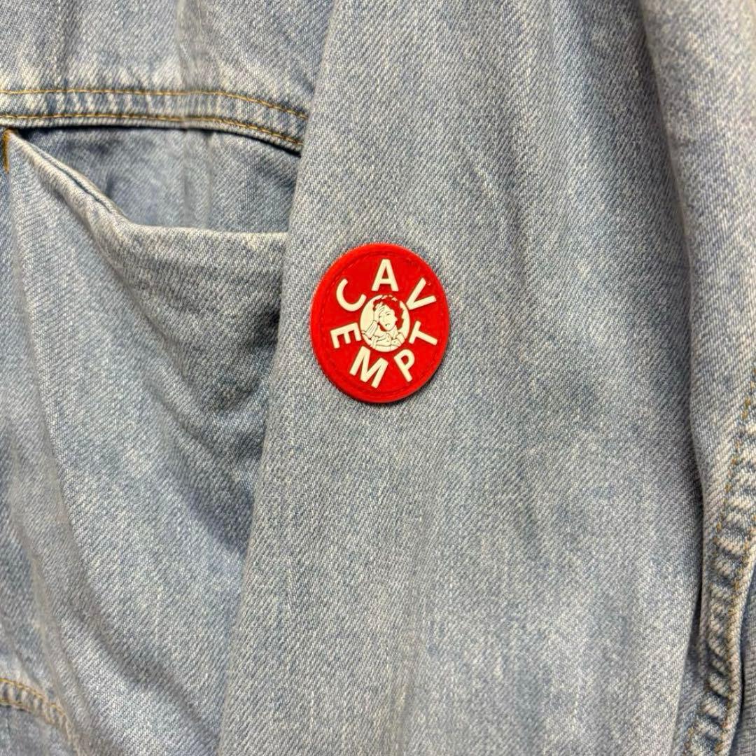 ジャケット・アウター C.E CAVEMPT DESIGN WASH DENIM JACKET