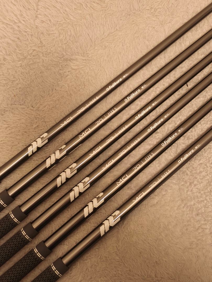 【セール中】 New MCI 70S アイアンシャフト 6本セット