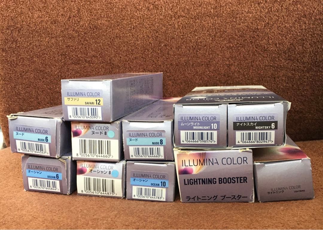 【未使用】Wella イルミナカラー　カラー剤　おまとめセット