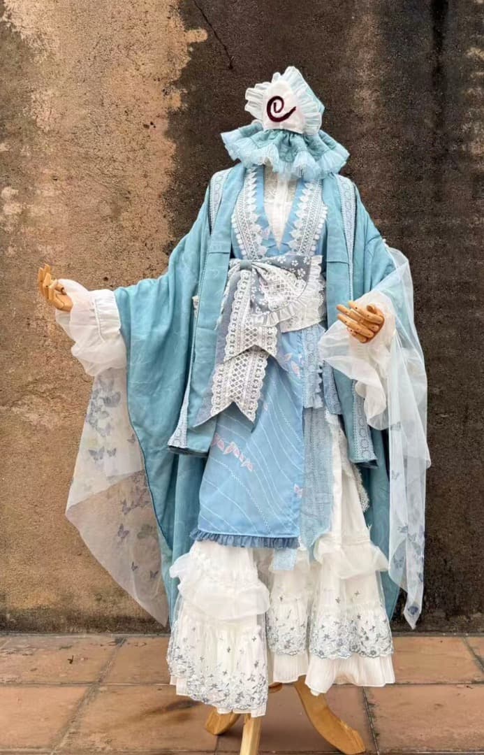 即納 西行寺幽々子 全頭面　 着ぐるみ 衣装付　コスプレ　マスクkigurumi