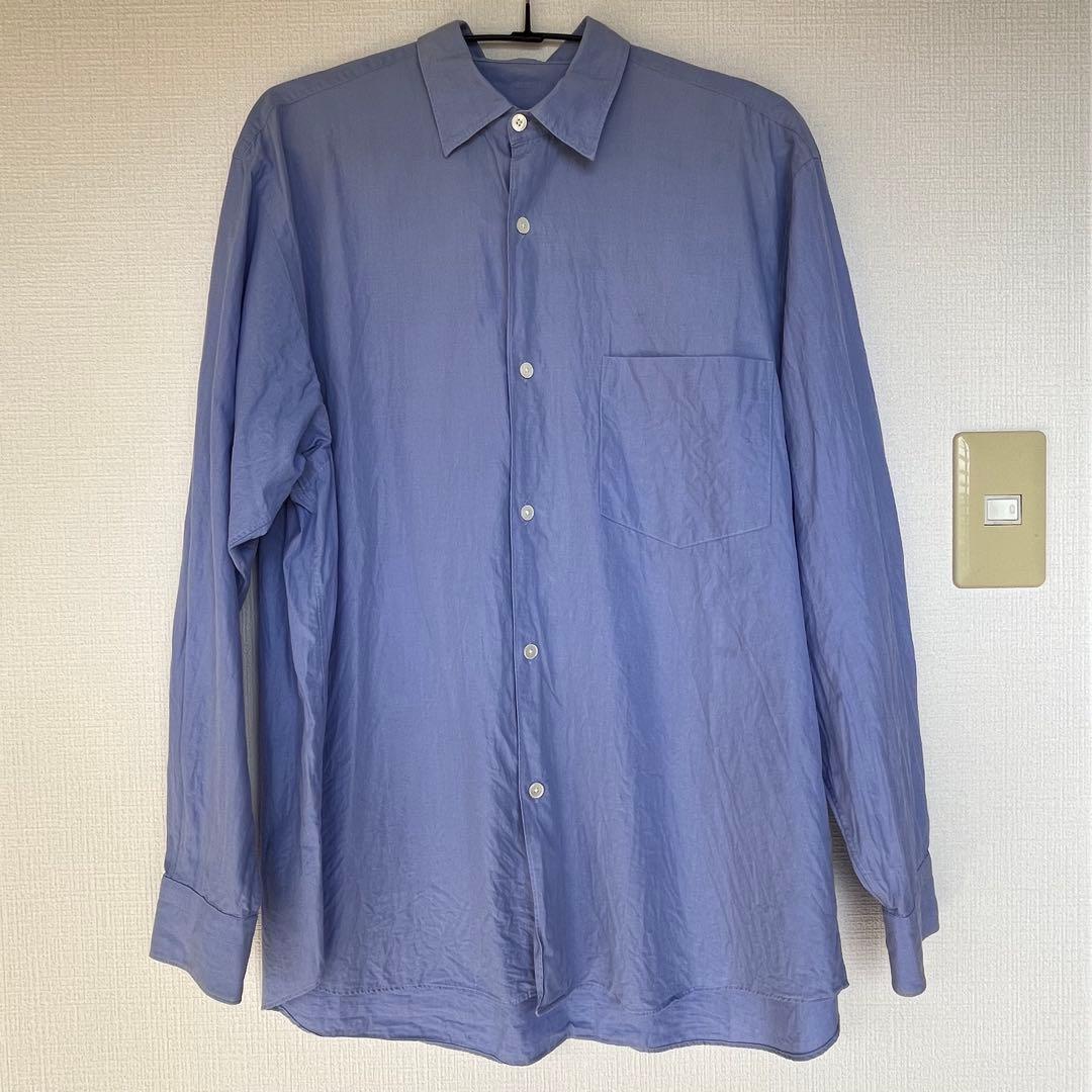 Comoli コモリ シャツ sax サイズ1