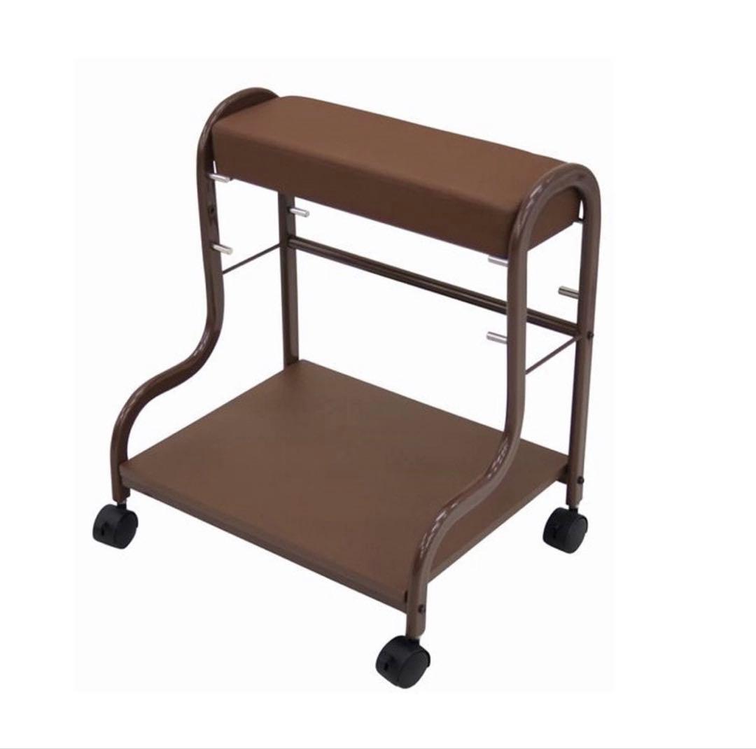 【セット】フットネイル台+【新品】ネイル施術チェア