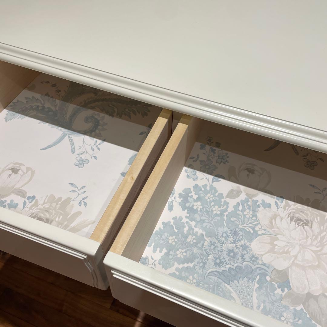 こ*マ様 洋服タンス・猫足ドローワー（幅80cm x 高さ　73cm x 奥行4