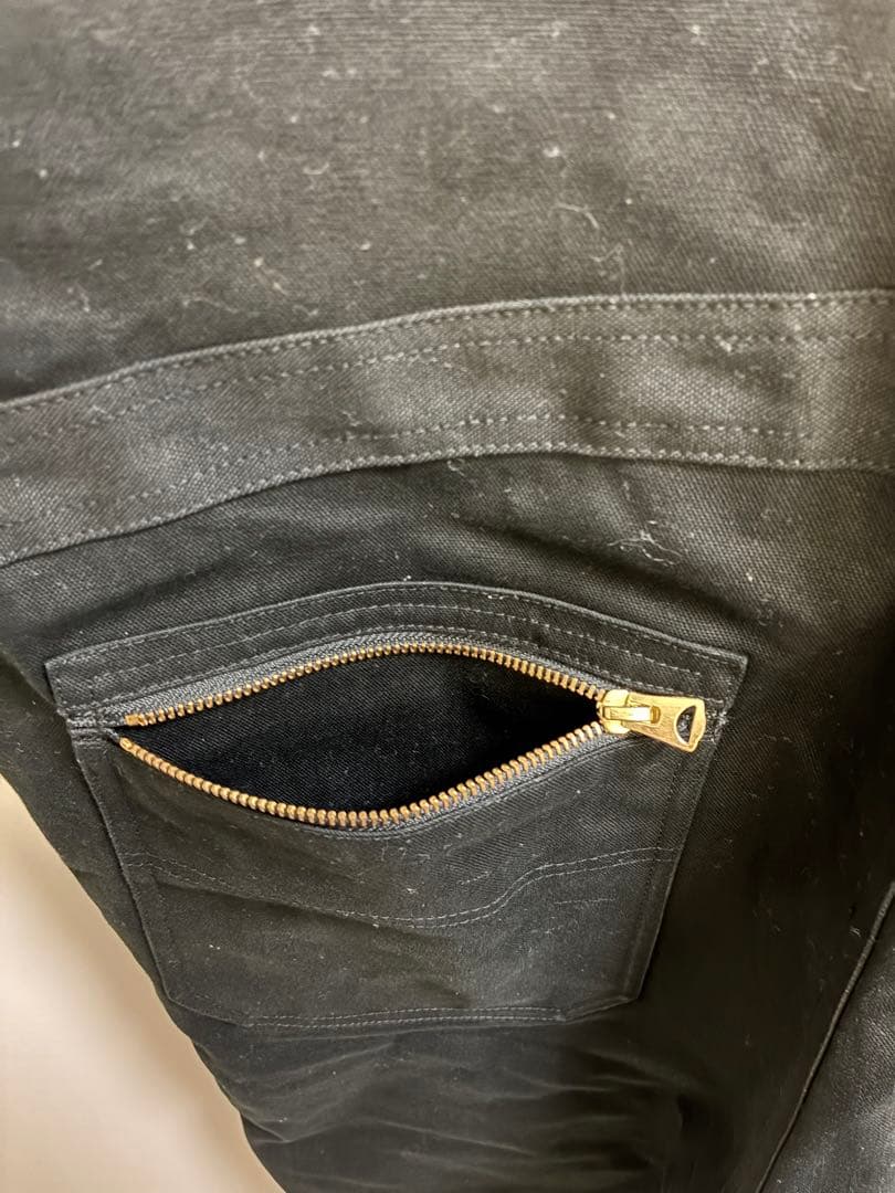 Uncrowd ダックオーバーオール 黒