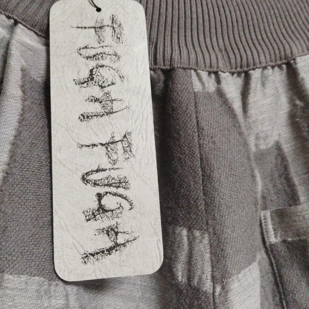 FUGAFUGA 抽象パターン ガウチョパンツ グレー 新品