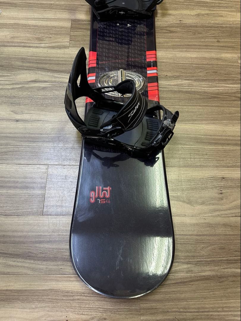 スノーボード THMTEAM 154cm ビンディングSaber size SM