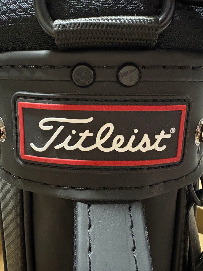 ⭐️新品⭐️Titleist ブラック キャディバッグ7型