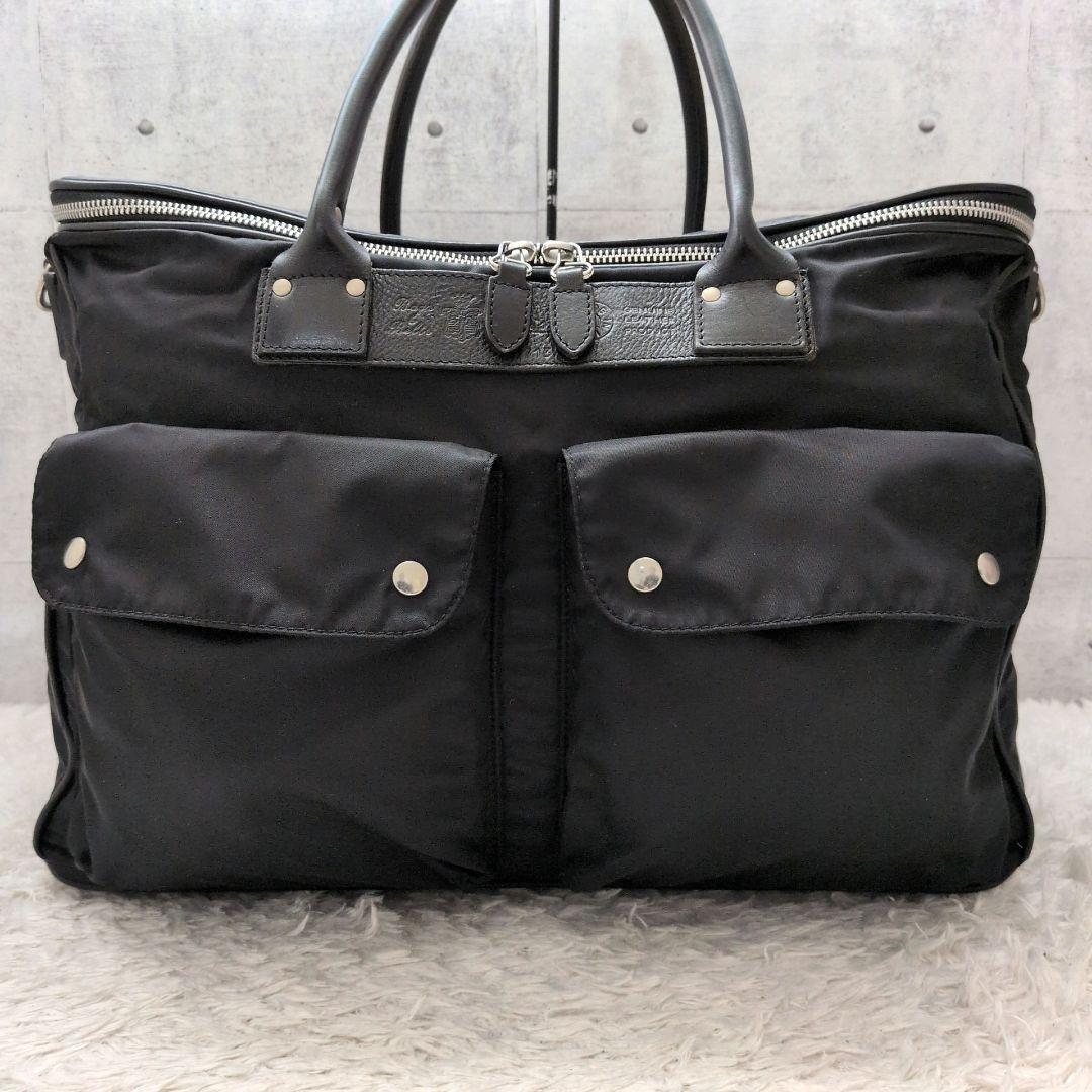 【美品】フェリージ　1713　ソリーゾ　2WAY　トートバッグ　ビジネス　大容量