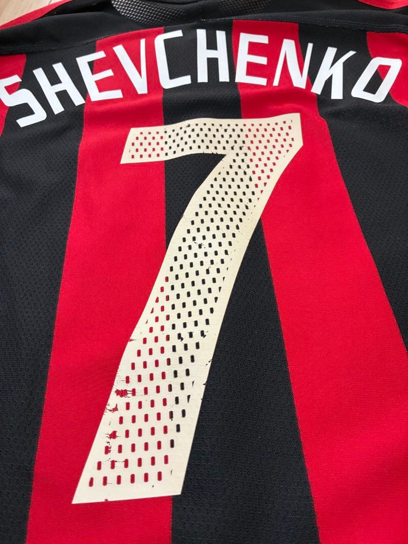 ACミラン 03/04 #7 シェフチェンコ 長袖 ユニフォーム