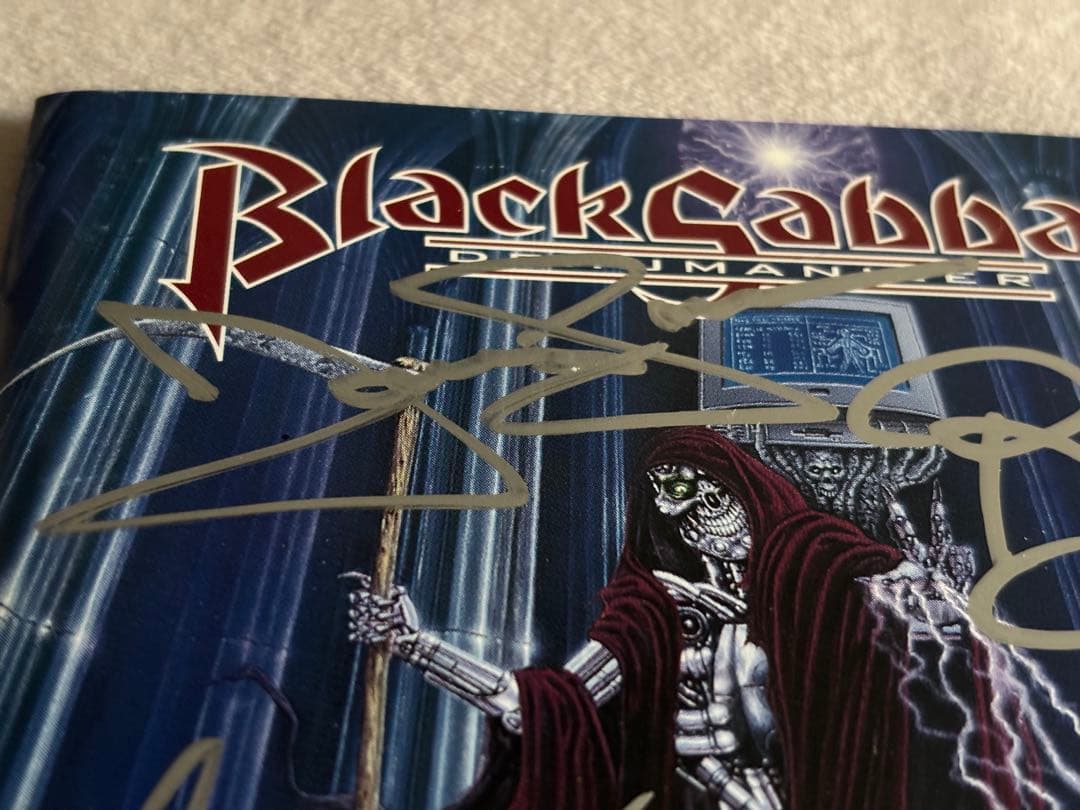 レア　ブラックサバス　直筆サインCD black sabbath dio ディオ