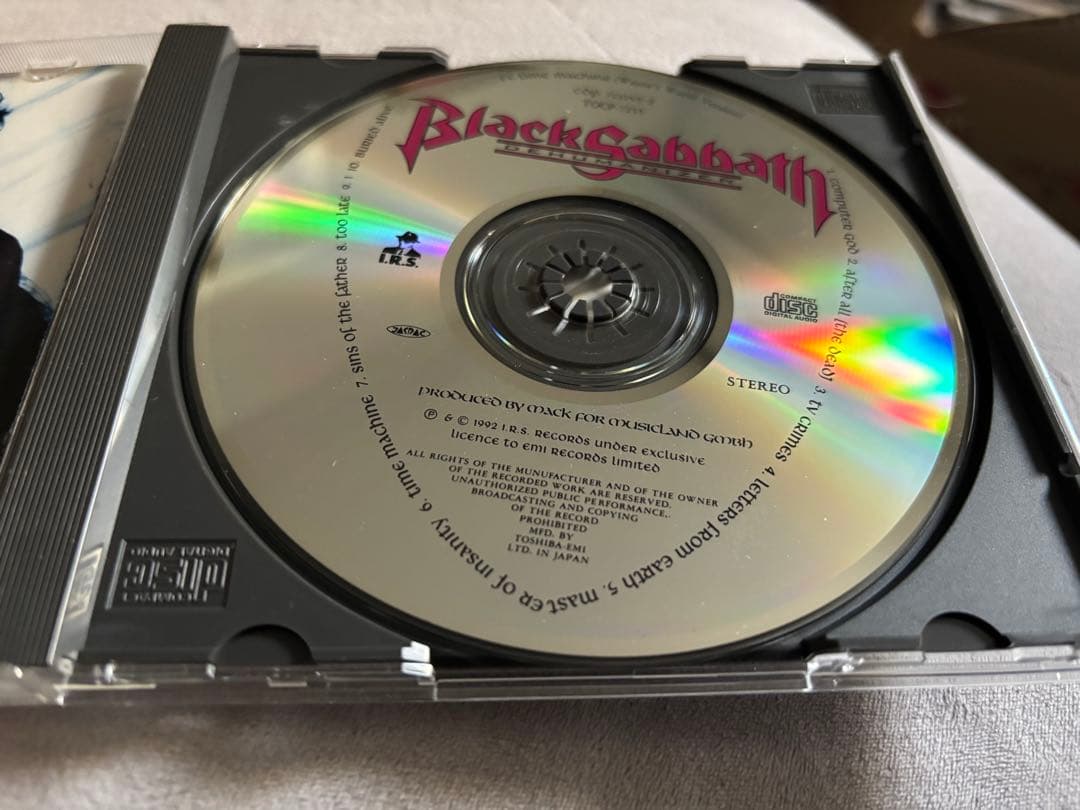 レア　ブラックサバス　直筆サインCD black sabbath dio ディオ