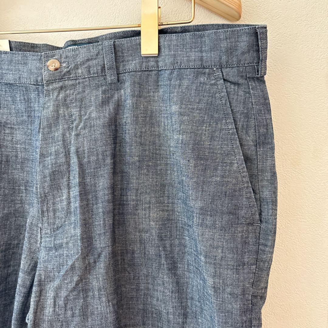 な*す様 【新品タグ付】ラルフローレン シャンブレーデニムショートパンツ　薄手膝