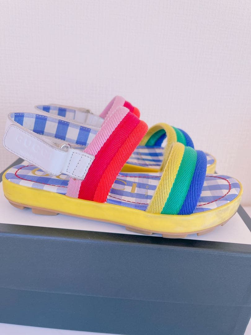 GUCCIサンダル　30(18〜19cm)