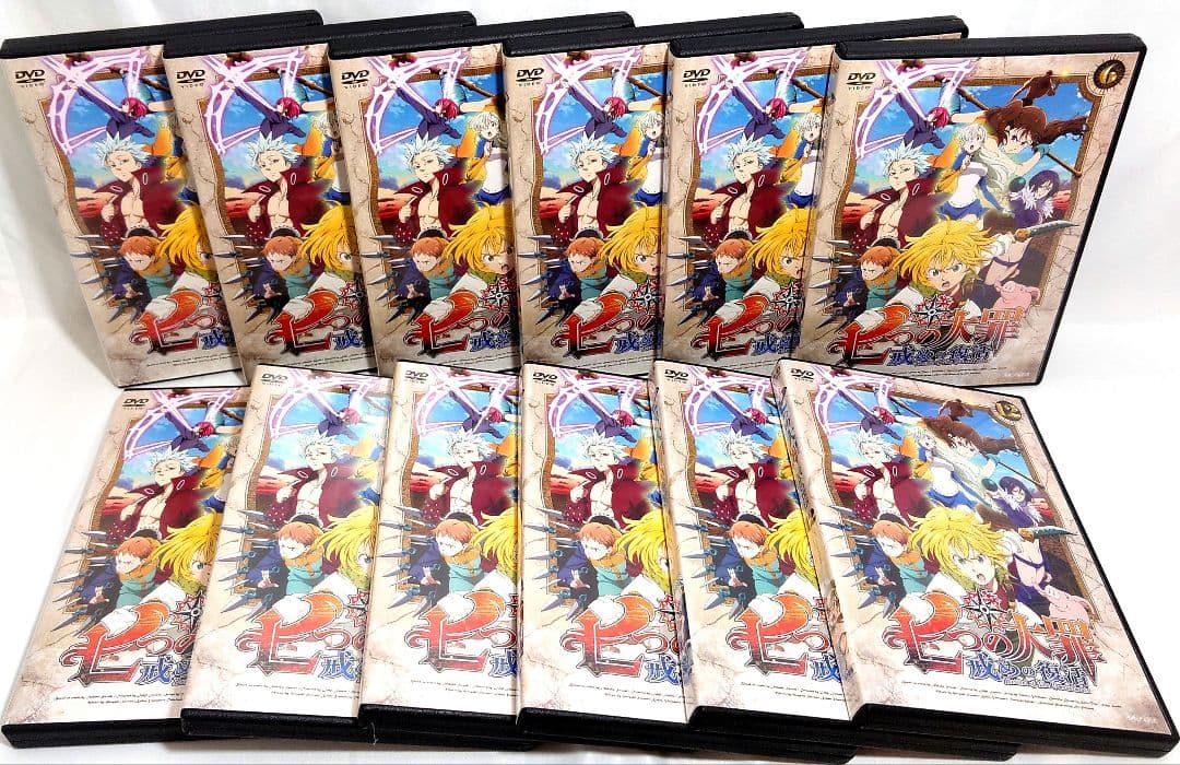 七つの大罪【1期～4期+聖戦の予兆】 DVD 全42巻 セット