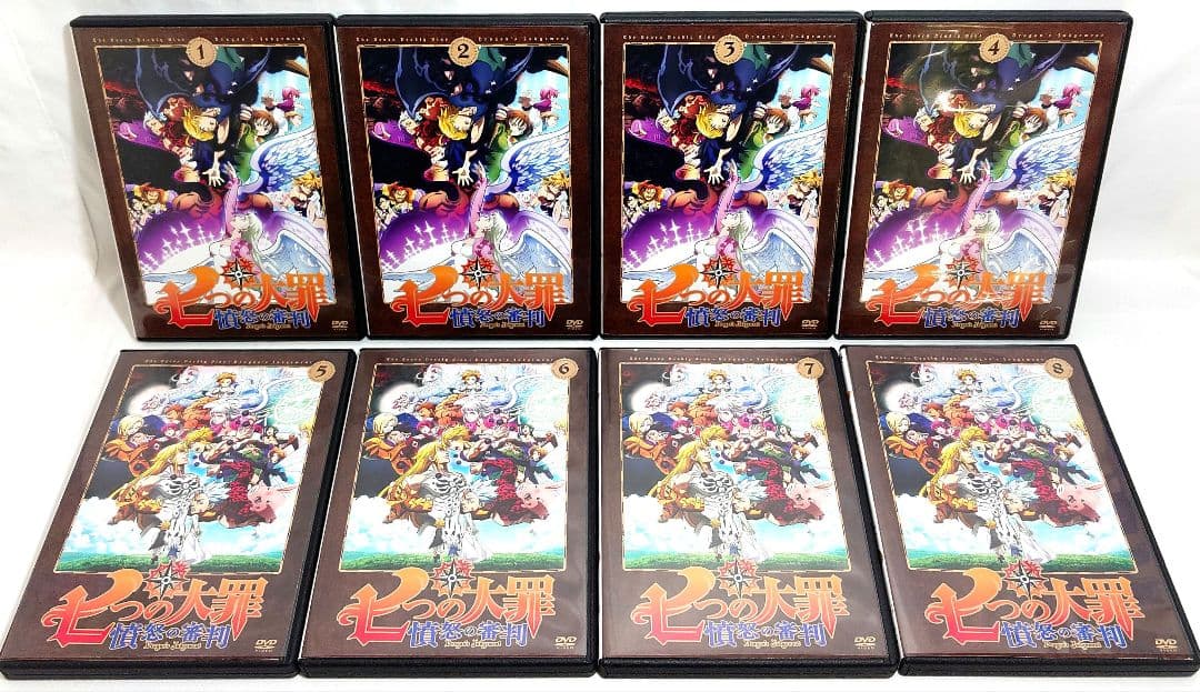 七つの大罪【1期～4期+聖戦の予兆】 DVD 全42巻 セット