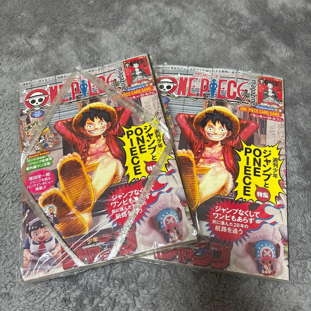 ワンピースマガジン　20号　ルフィプロモ　2冊
