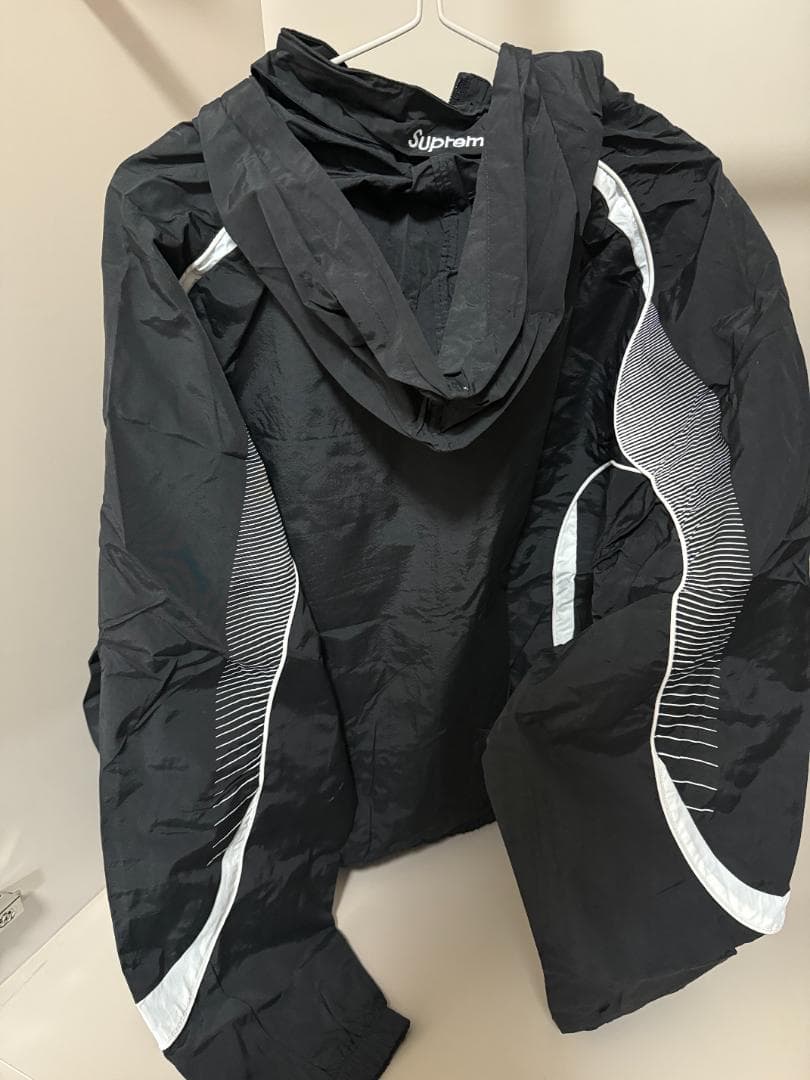 Supreme ブラック ナイロンジャケット　M