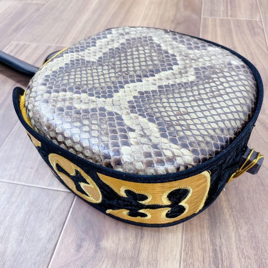 沖縄三線 沖縄 民謡 和楽器 三線 蛇皮