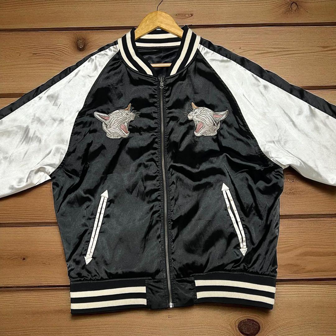 LiSA × GoneR リサ × ゴナー　コラボ リバーシブル　スカジャン　L