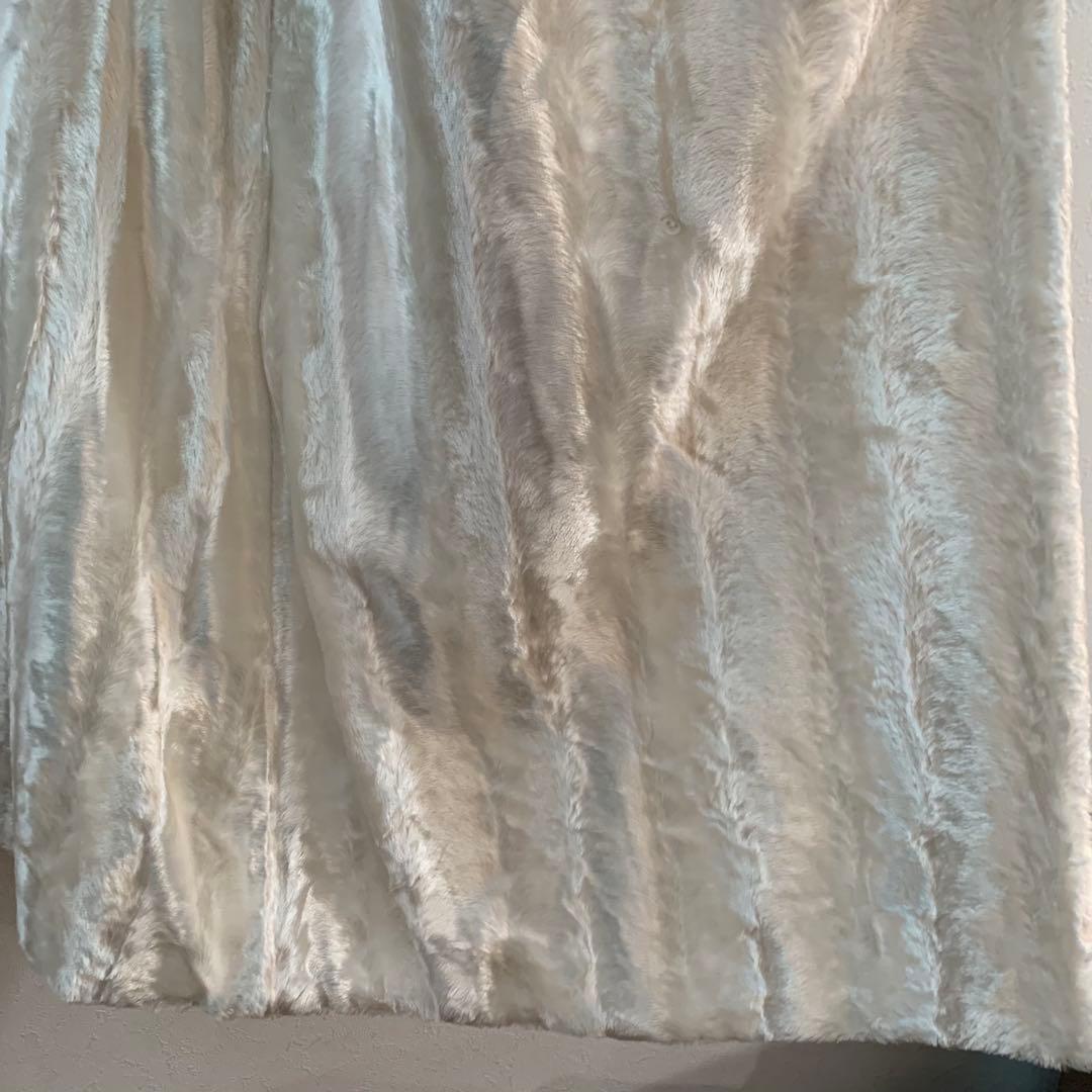 高級30万 YUKIE TSUGUEDA オーダーメイド エコファー　コート　L