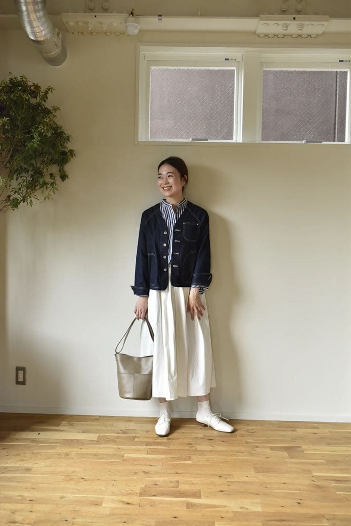 ☆新品、未使用！OUR きれいめデニムジャケット☆