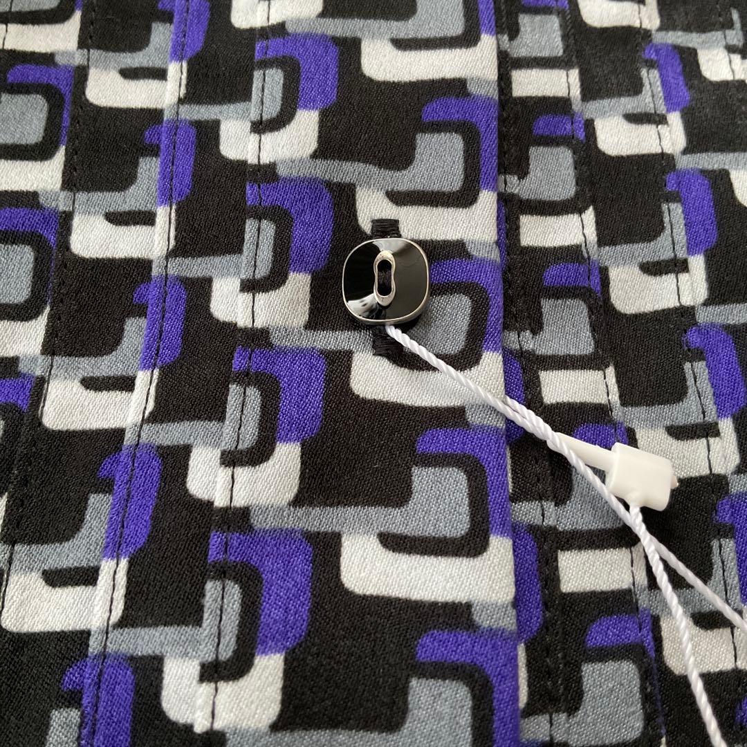 未使用☆TRANS WORK トランスワーク☆ボウタイブラウス 44サイズ