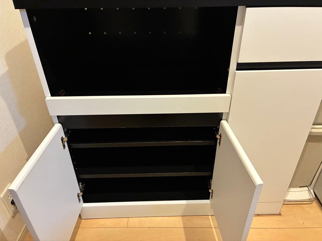 木製食器棚　レンジ台【送料込み】