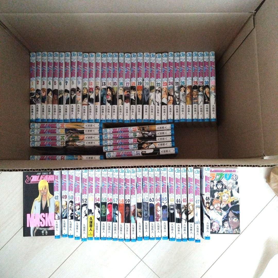 BLEACH ブリーチ 1〜65巻+MASKED+カラブリ【未開封】まとめ売り