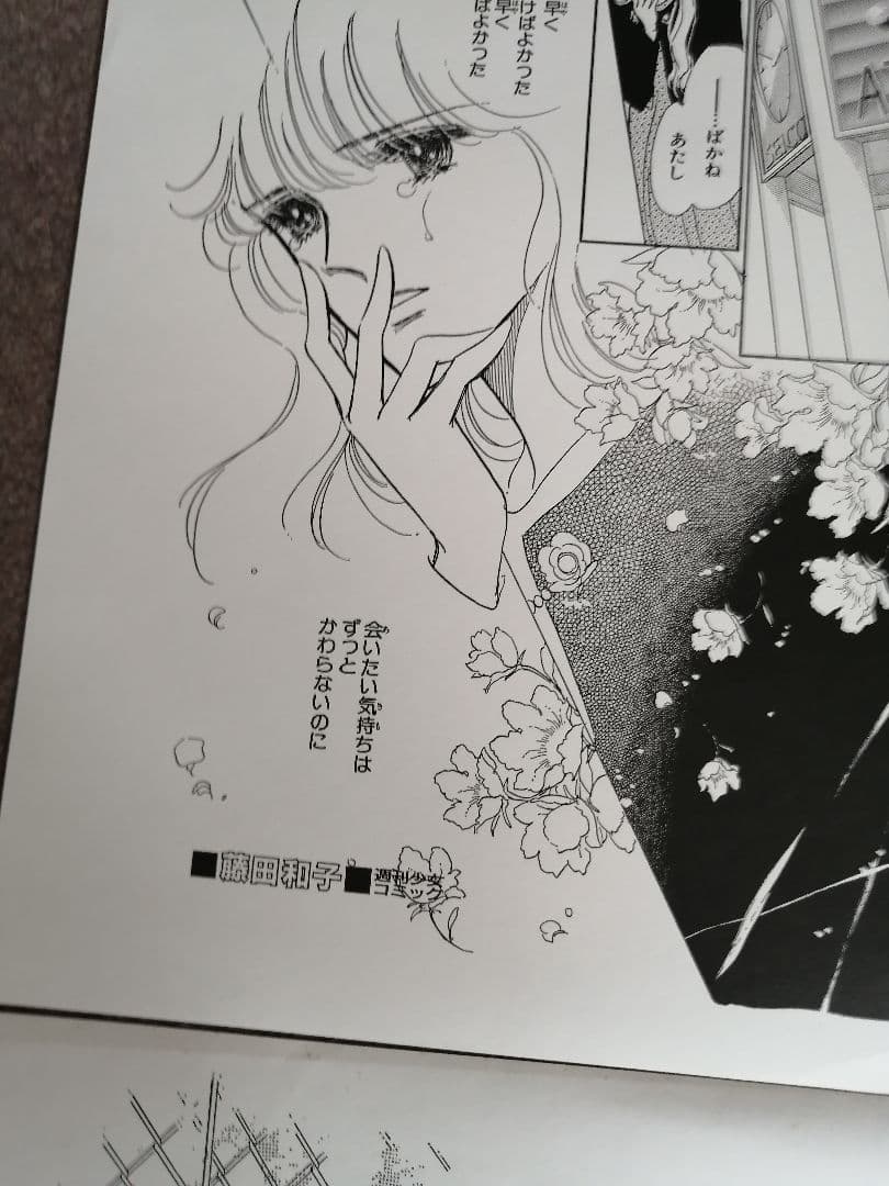 ‼️希少品‼️非売品‼️　週刊少女コミック　複製原画　5枚‼️