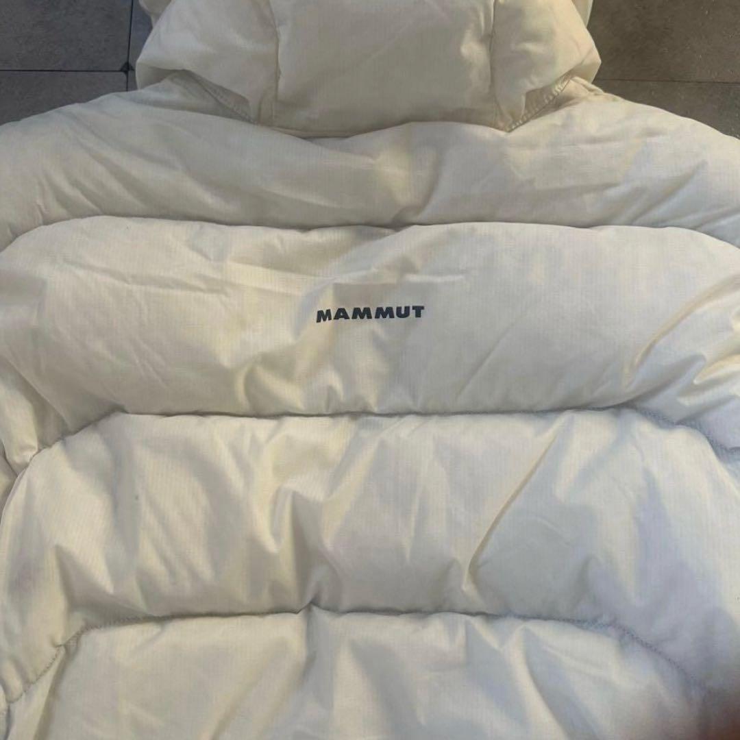 【超希少カラー❗️】極暖MAMMUT マムート　ダウンジャケット　ホワイト　S