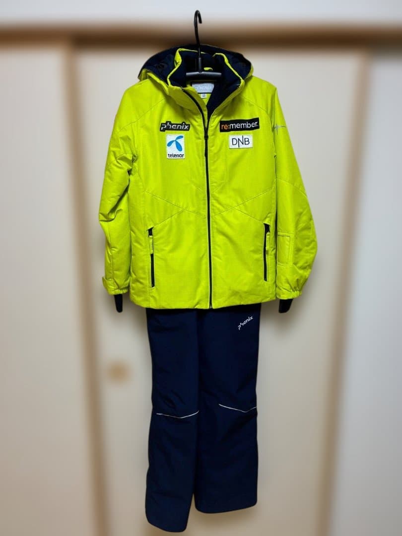 phenix スキーウェア 160サイズ イエロー/ネイビー