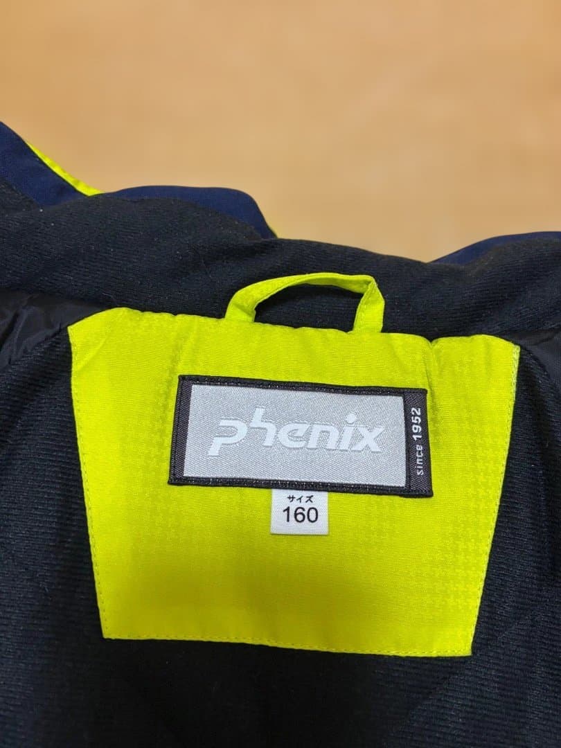phenix スキーウェア 160サイズ イエロー/ネイビー